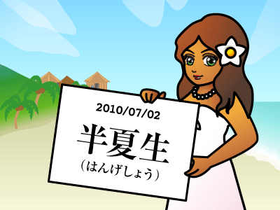 半夏生（はんげしょう）