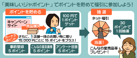「美味しいジャポイント」の概要