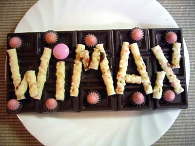 WiMAXチョコ