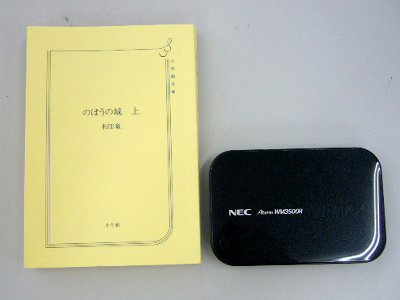 サイズは文庫本の約半分