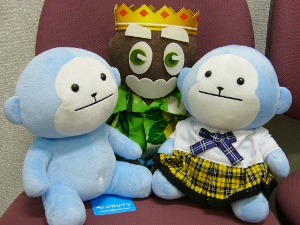 TikiTiki大王とカエサルのスリーショット！